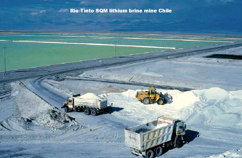 Lithium Brine operation : Chile